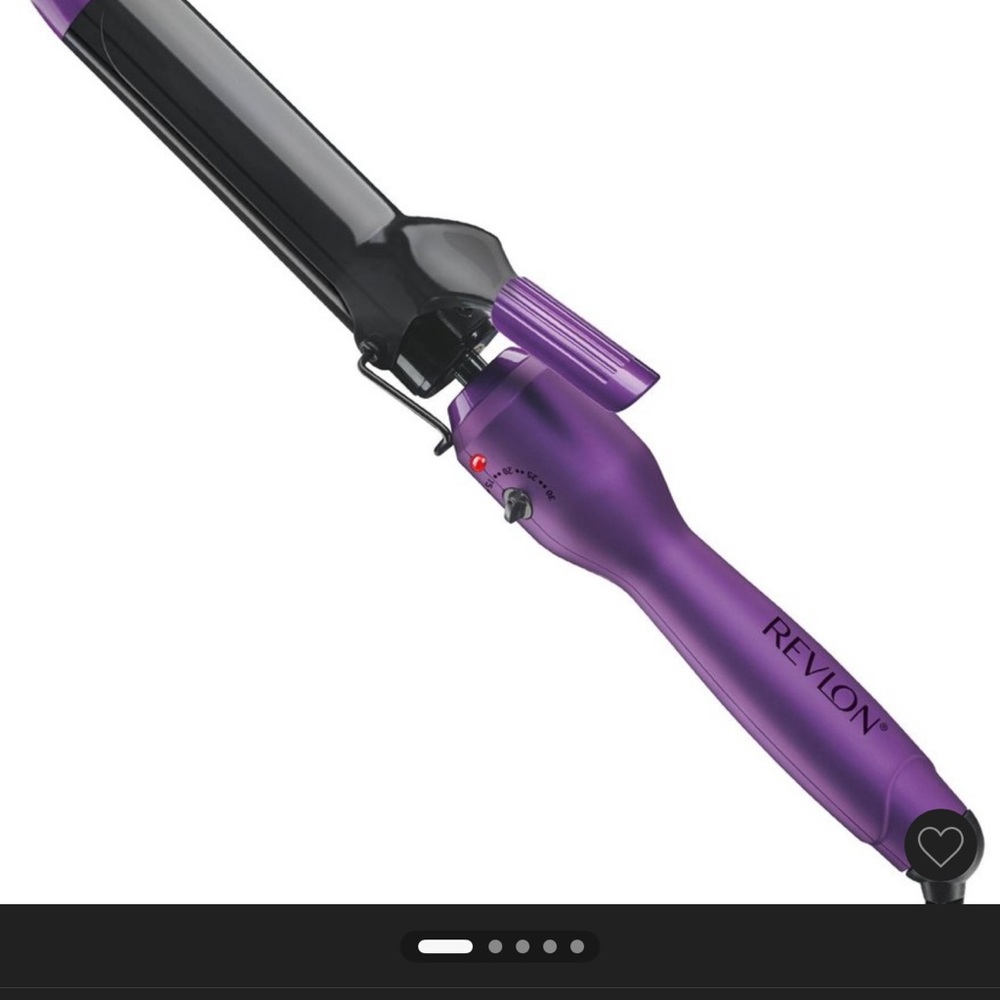 Revlon Purple and Black Curling Iron